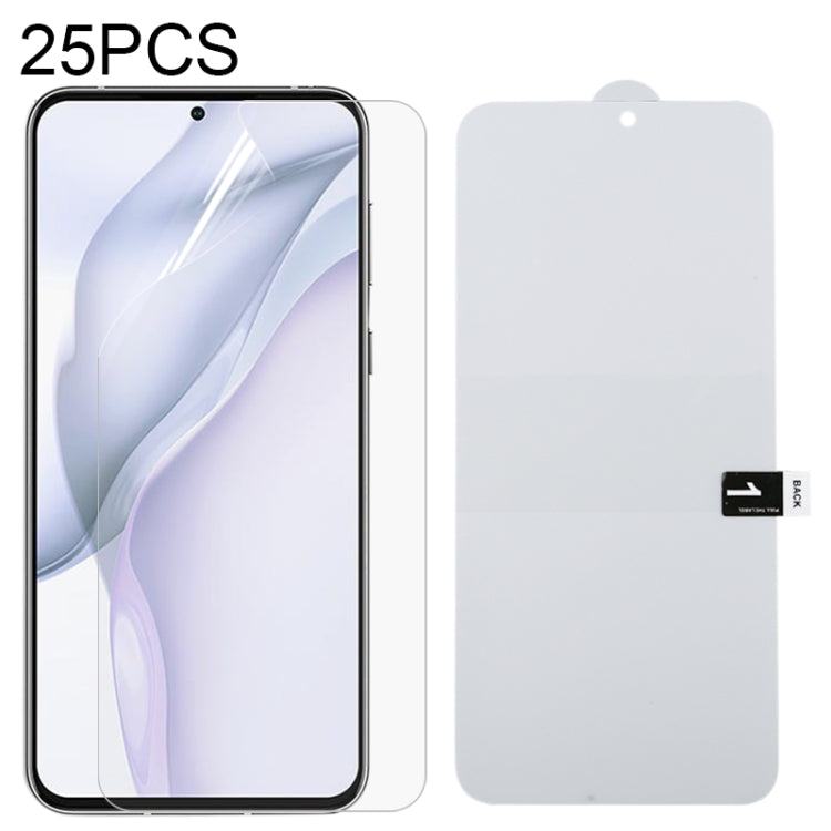 25 PCS Full Screen Protector Pellicola idrogel antideflagrante, For OPPO Find X3 Pro (25 PCS), For OPPO Find X3 (25 PCS), For Huawei P50 (25 PCS), For Huawei P50 Pro (25 PCS), For Huawei P50 Pro+ (25 PCS), For Xiaomi Redmi Note 10 (25 PC)              ...