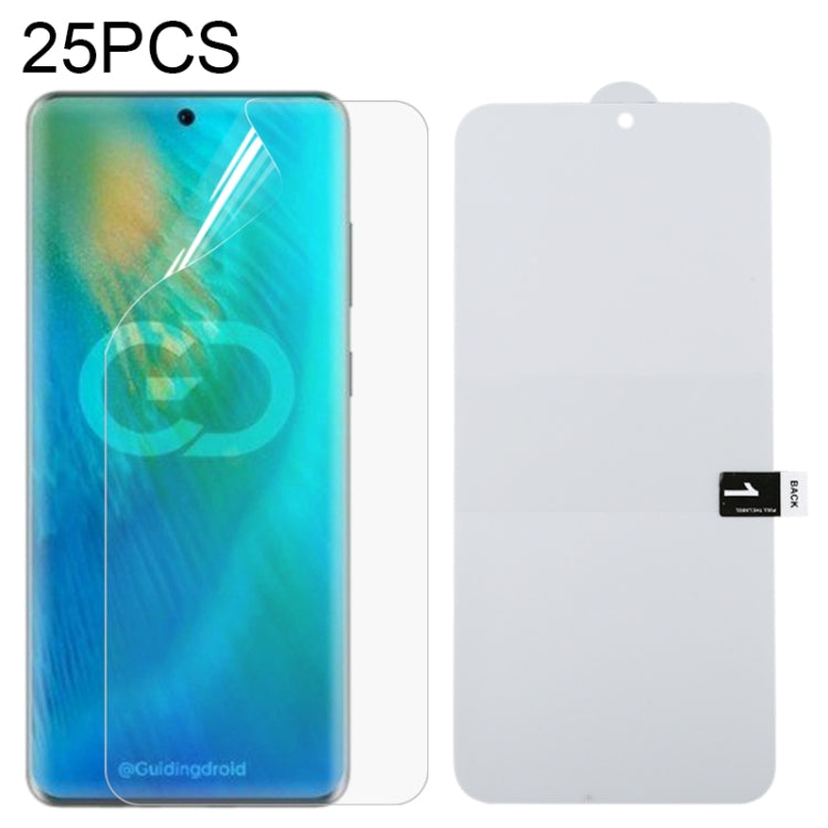 25 PCS Full Screen Protector Pellicola idrogel antideflagrante, For OPPO Find X3 Pro (25 PCS), For OPPO Find X3 (25 PCS), For Huawei P50 (25 PCS), For Huawei P50 Pro (25 PCS), For Huawei P50 Pro+ (25 PCS), For Xiaomi Redmi Note 10 (25 PC)              ...