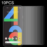 10 pellicole in vetro temperato da 0,26 mm 9H 2,5D, For Asus ROG Phone 5 / 5 Pro / 5 Ultimate (10 PCS), For Google Pixel 4a 5G (10 PCS), For Google Pixel 4a (10 PCS)