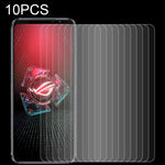 10 pellicole in vetro temperato da 0,26 mm 9H 2,5D, For Asus ROG Phone 5 / 5 Pro / 5 Ultimate (10 PCS), For Google Pixel 4a 5G (10 PCS), For Google Pixel 4a (10 PCS)