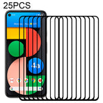 Pellicola in vetro temperato a schermo intero con colla intera da 25 pezzi, For Google Pixel 4a 5G (25 PCS), For Asus ROG Phone 5 / 5 Pro / 5 Ultimate (25 PCS)