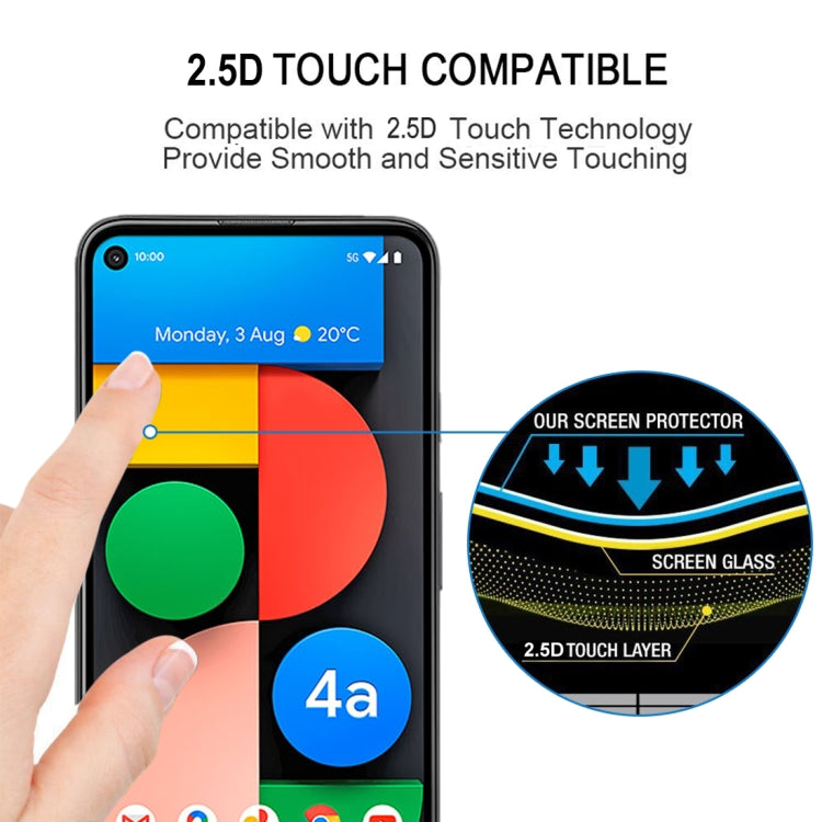 Pellicola in vetro temperato a schermo intero con colla intera da 25 pezzi, For Google Pixel 4a 5G (25 PCS), For Asus ROG Phone 5 / 5 Pro / 5 Ultimate (25 PCS)