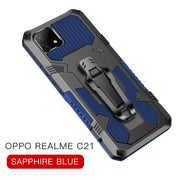 Armor Warrior Custodia protettiva antiurto per PC + TPU, For OPPO Realme C21 / C20, For Samsung Galaxy A02 / M02, For Xiaomi Redmi K40 / K40 Pro, For Xiaomi Mi 11X