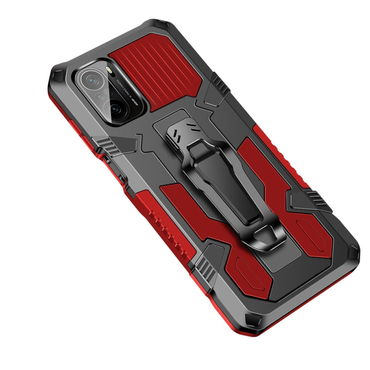 Armor Warrior Custodia protettiva antiurto per PC + TPU, For Xiaomi Poco F3, For Xiaomi Redmi Note 10 / 10S, For Xiaomi Redmi K40 Pro+