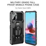 Armor Warrior Custodia protettiva antiurto per PC + TPU, For Xiaomi Poco F3, For Xiaomi Redmi Note 10 / 10S, For Xiaomi Redmi K40 Pro+
