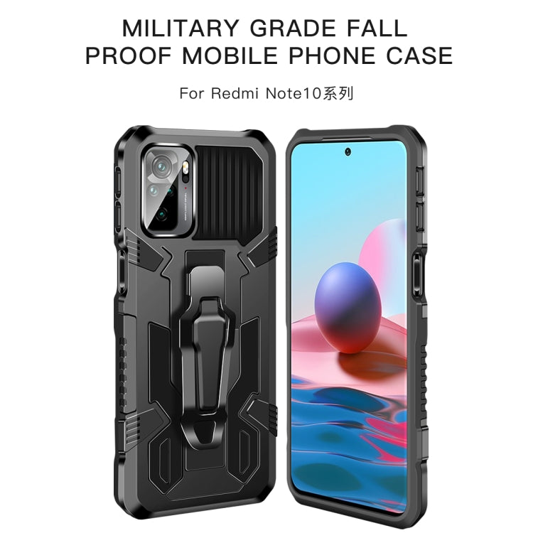 Armor Warrior Custodia protettiva antiurto per PC + TPU, For Xiaomi Poco F3, For Xiaomi Redmi Note 10 / 10S, For Xiaomi Redmi K40 Pro+
