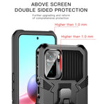 Armor Warrior Custodia protettiva antiurto per PC + TPU, For Xiaomi Poco F3, For Xiaomi Redmi Note 10 / 10S, For Xiaomi Redmi K40 Pro+