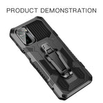 Armor Warrior Custodia protettiva antiurto per PC + TPU, For Xiaomi Poco F3, For Xiaomi Redmi Note 10 / 10S, For Xiaomi Redmi K40 Pro+