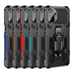 Armor Warrior Custodia protettiva antiurto per PC + TPU, For Xiaomi Poco F3, For Xiaomi Redmi Note 10 / 10S, For Xiaomi Redmi K40 Pro+
