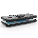 Custodia protettiva antiurto per PC + TPU con supporto per anello magnetico, For OPPO Realme C20