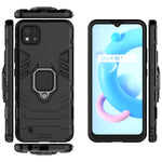 Custodia protettiva antiurto per PC + TPU con supporto per anello magnetico, For OPPO Realme C20