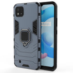 Custodia protettiva antiurto per PC + TPU con supporto per anello magnetico, For OPPO Realme C20