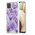 Custodia TPU con motivo marmo per Samsung Galaxy A12