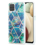 Custodia TPU con motivo marmo per Samsung Galaxy A12