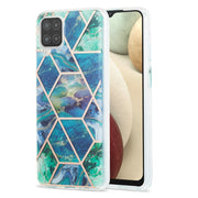 Custodia TPU con motivo marmo per Samsung Galaxy A12