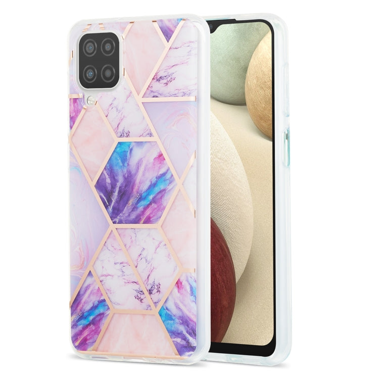Custodia TPU con motivo marmo per Samsung Galaxy A12