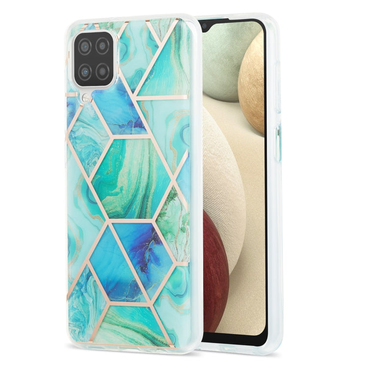 Custodia TPU con motivo marmo per Samsung Galaxy A12