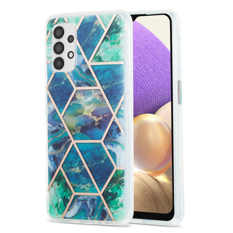 Custodia TPU con motivo marmo per Samsung Galaxy A12