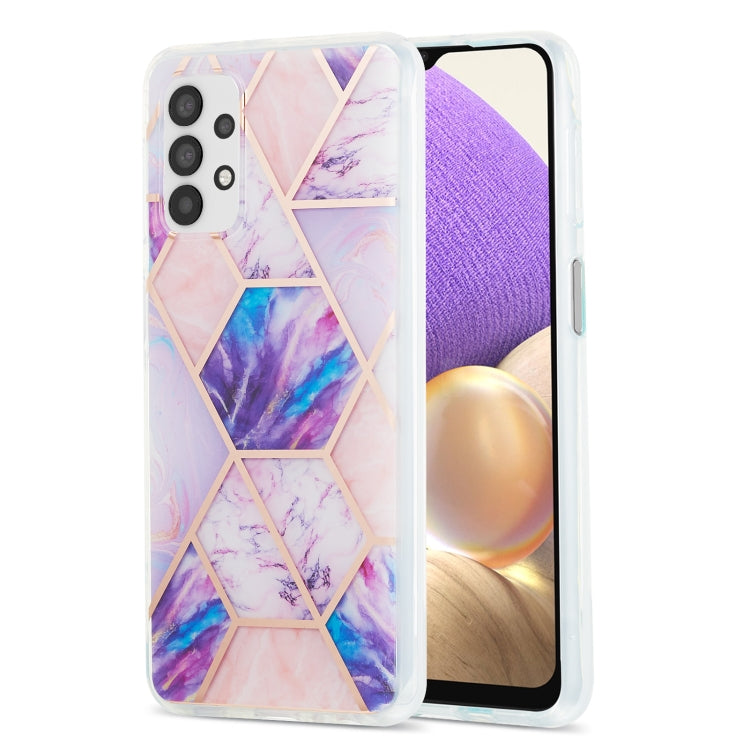 Custodia TPU con motivo marmo per Samsung Galaxy A12