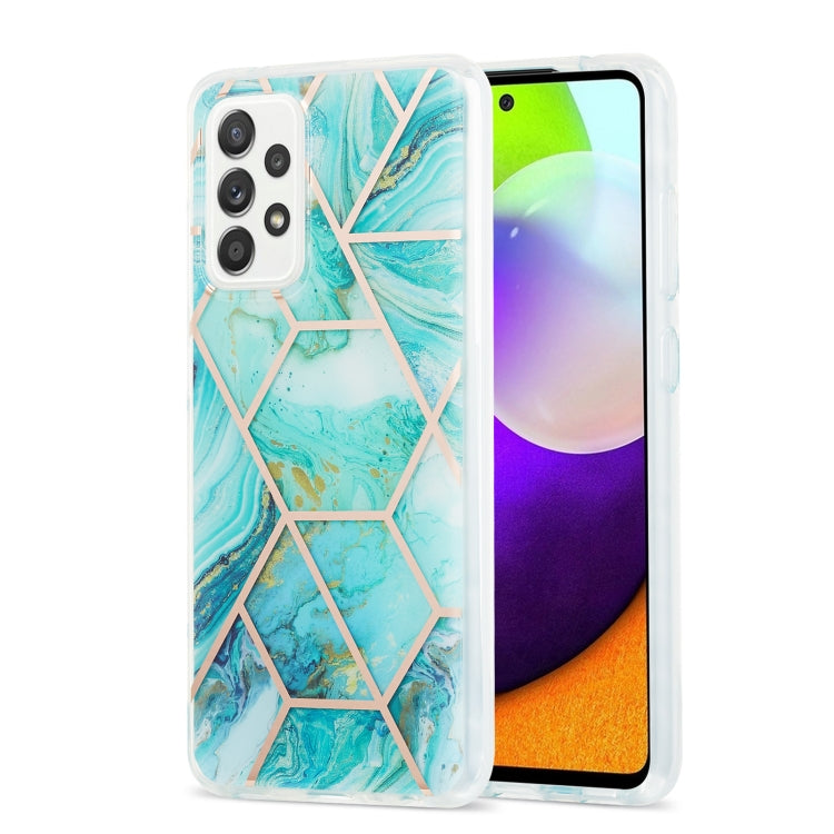 Custodia TPU con motivo marmo per Samsung Galaxy A12