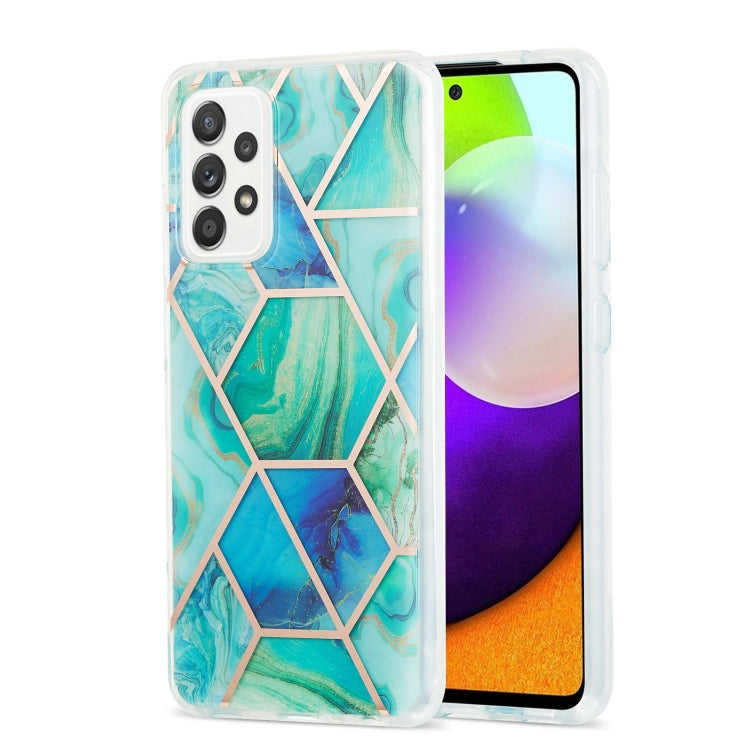 Custodia TPU con motivo marmo per Samsung Galaxy A12