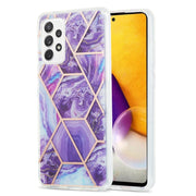 Custodia TPU con motivo marmo per Samsung Galaxy A72