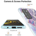 Custodia TPU con motivo marmo per Samsung Galaxy A12