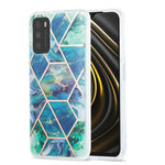 Custodia TPU con motivo marmo per Samsung Galaxy A12