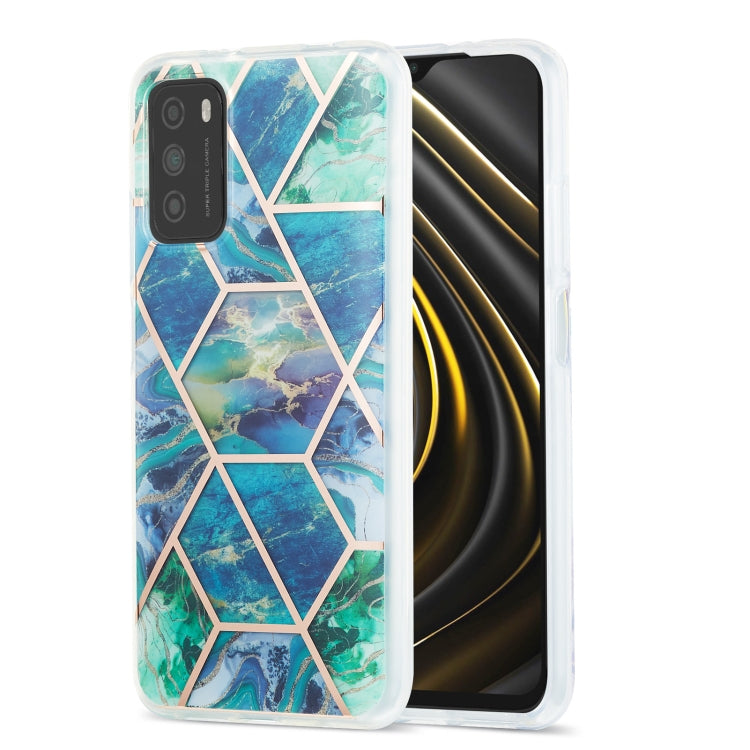 Custodia TPU con motivo marmo per Samsung Galaxy A12