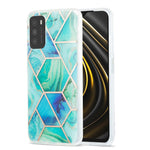 Custodia TPU con motivo marmo per Samsung Galaxy A12