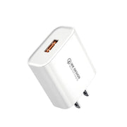 WK WP-U57 Max 18W Maxspeed QC3.0 Caricatore rapido + cavo dati da USB a micro USB, US Plug, EU Plug, UK Plug