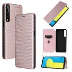Struttura in fibra di carbonio Flip orizzontale magnetico Custodia in pelle TPU + PC + PU con slot per schede, For LG Stylo 7, For OPPO Realme V11 5G, For OPPO Reno5 Pro+, For OPPO Find X3 Neo, For Cubot C30, For OnePlus 9 Pro