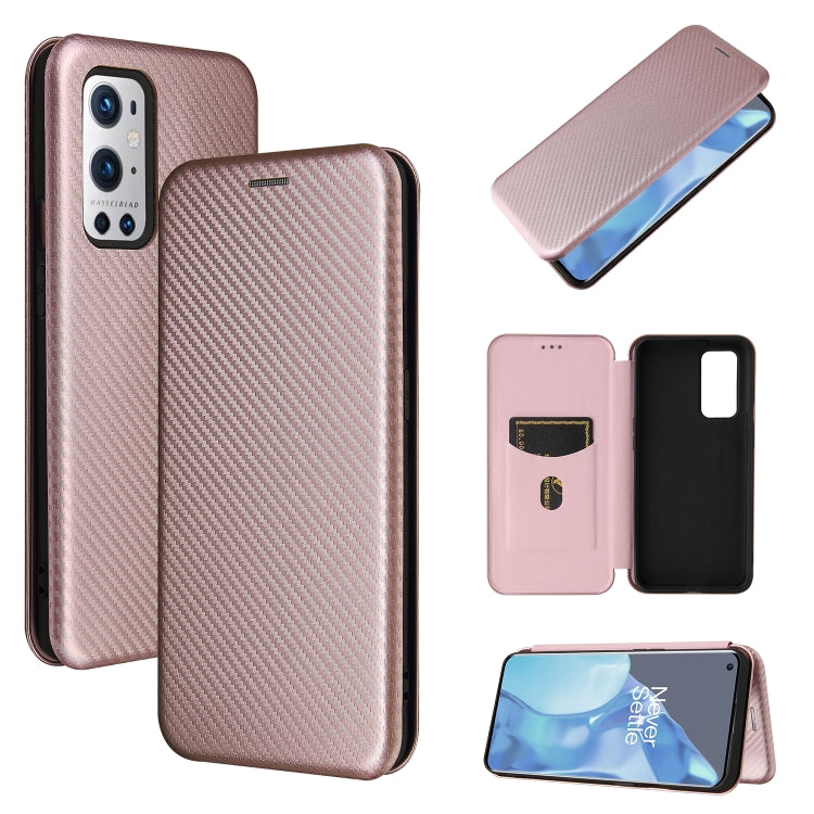 Struttura in fibra di carbonio Flip orizzontale magnetico Custodia in pelle TPU + PC + PU con slot per schede, For LG Stylo 7, For OPPO Realme V11 5G, For OPPO Reno5 Pro+, For OPPO Find X3 Neo, For Cubot C30, For OnePlus 9 Pro