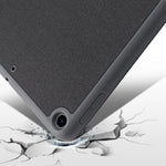 Custodia in pelle flip orizzontale per iPad 10.2
