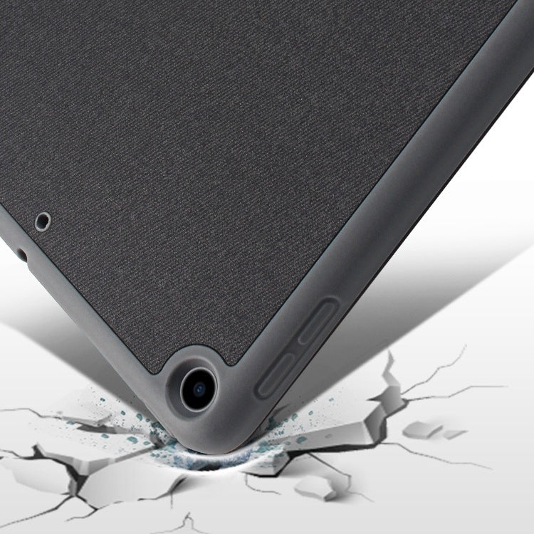 Custodia in pelle flip orizzontale per iPad 10.2