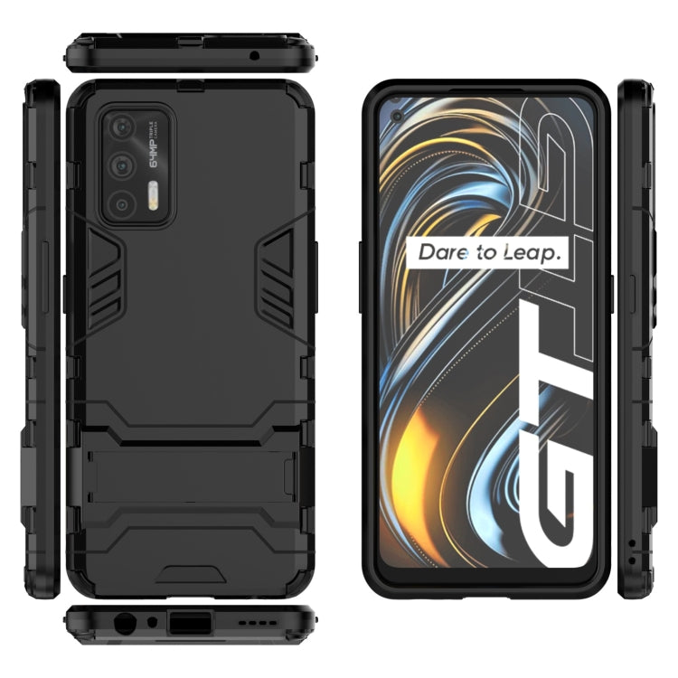 Custodia protettiva antiurto per PC + TPU con supporto, For OPPO Realme GT 5G