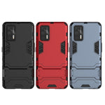 Custodia protettiva antiurto per PC + TPU con supporto, For OPPO Realme GT 5G