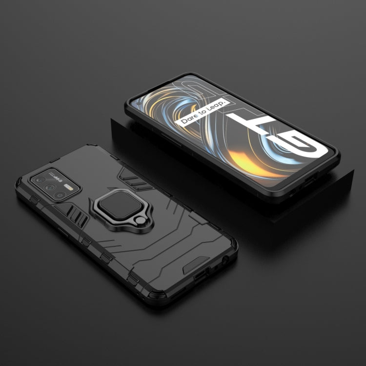 Custodia protettiva antiurto per PC + TPU con supporto per anello magnetico, For OPPO Realme GT 5G