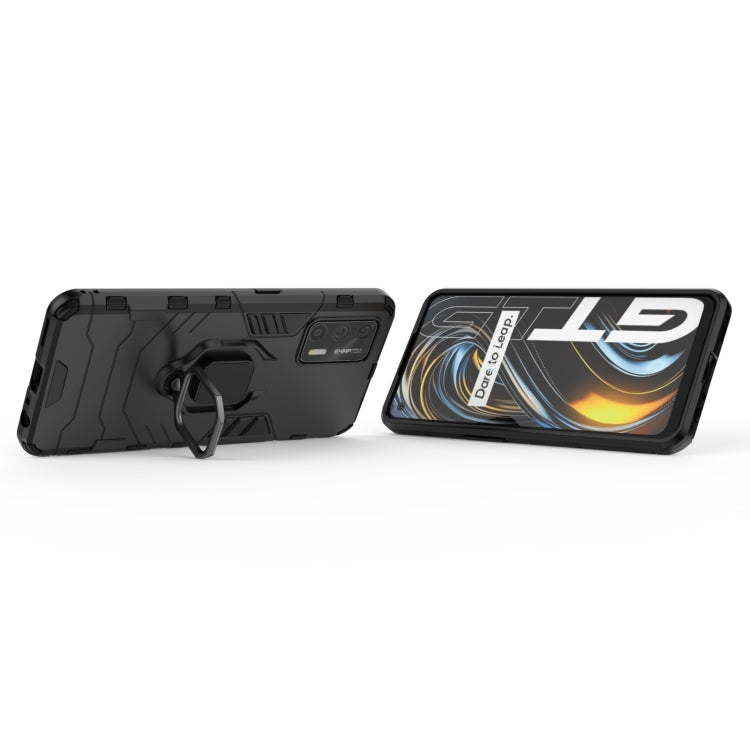 Custodia protettiva antiurto per PC + TPU con supporto per anello magnetico, For OPPO Realme GT 5G