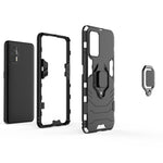 Custodia protettiva antiurto per PC + TPU con supporto per anello magnetico, For OPPO Realme GT 5G