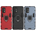 Custodia protettiva antiurto per PC + TPU con supporto per anello magnetico, For OPPO Realme GT 5G