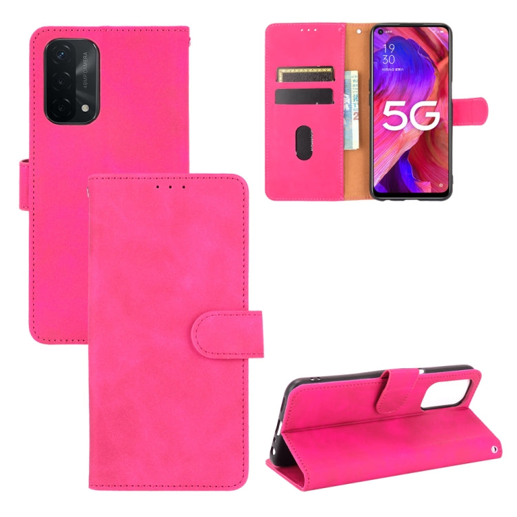 Tinta unita Skin Feel Fibbia magnetica Flip orizzontale Custodia in pelle PU con struttura in vitello con supporto e slot per schede e portafoglio, For Oppo A93 5G, For alcatel 1S (2021), For Xiaomi Mi 10S