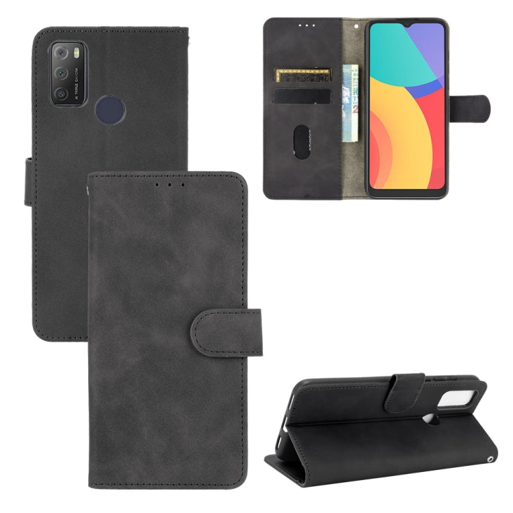 Tinta unita Skin Feel Fibbia magnetica Flip orizzontale Custodia in pelle PU con struttura in vitello con supporto e slot per schede e portafoglio, For Oppo A93 5G, For alcatel 1S (2021), For Xiaomi Mi 10S