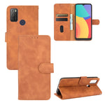 Tinta unita Skin Feel Fibbia magnetica Flip orizzontale Custodia in pelle PU con struttura in vitello con supporto e slot per schede e portafoglio, For Oppo A93 5G, For alcatel 1S (2021), For Xiaomi Mi 10S