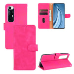 Tinta unita Skin Feel Fibbia magnetica Flip orizzontale Custodia in pelle PU con struttura in vitello con supporto e slot per schede e portafoglio, For Oppo A93 5G, For alcatel 1S (2021), For Xiaomi Mi 10S