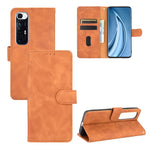 Tinta unita Skin Feel Fibbia magnetica Flip orizzontale Custodia in pelle PU con struttura in vitello con supporto e slot per schede e portafoglio, For Oppo A93 5G, For alcatel 1S (2021), For Xiaomi Mi 10S
