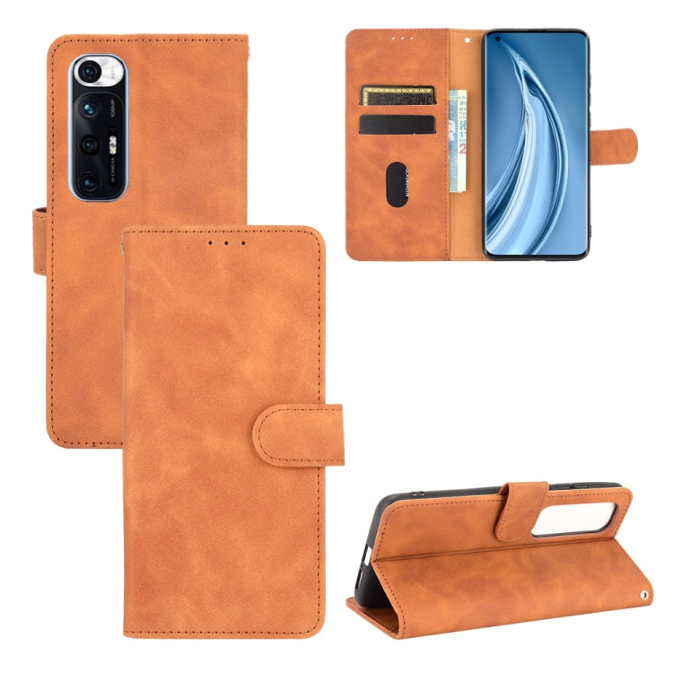 Tinta unita Skin Feel Fibbia magnetica Flip orizzontale Custodia in pelle PU con struttura in vitello con supporto e slot per schede e portafoglio, For Oppo A93 5G, For alcatel 1S (2021), For Xiaomi Mi 10S