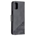 Custodia portafoglio in pelle sintetica per smartphone compatibil