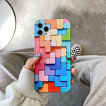 Custodia in TPU con motivo verniciato per iPhone 11 Pro Max