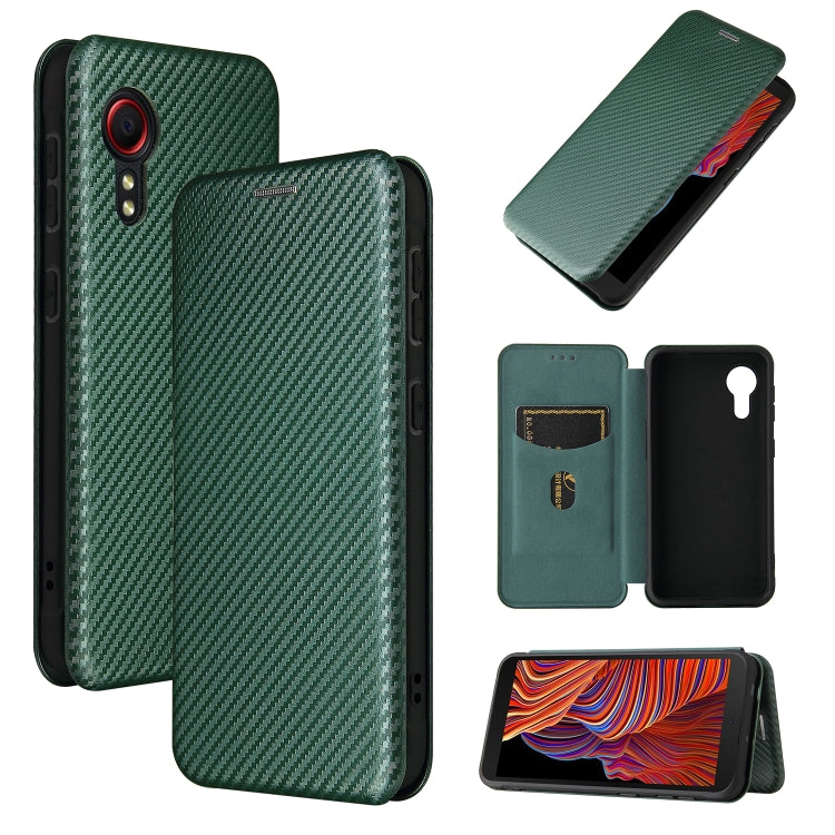 Custodia portafoglio magnetica in pelle TPU per Galaxy Xcover 5